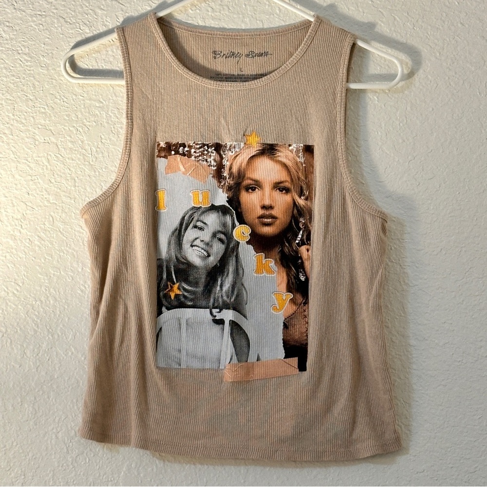 Britney Spears tank top large
